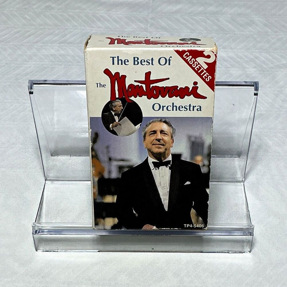 Mantovani Orchestra - Best Of Vol. 1 & 2 Cassette Set (2 Tapes) Madacy